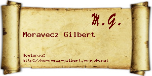 Moravecz Gilbert névjegykártya